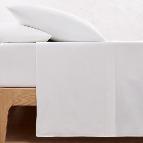 Scenario Organic Cotton Flat Sheet - LA REDOUTE INTERIEURS - Modalova