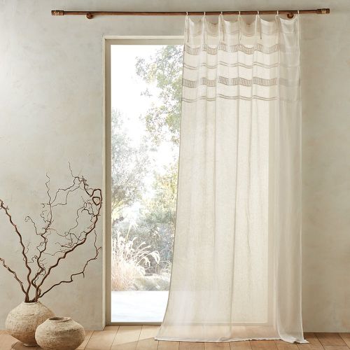 Lutz Linen/Lace Single Voile Panel - AM.PM - Modalova