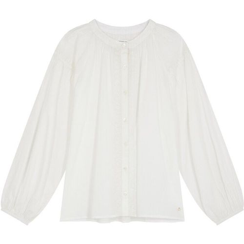 Renee Mandarin Collar Blouse in Cotton with Long Sleeves - Des Petits Hauts - Modalova