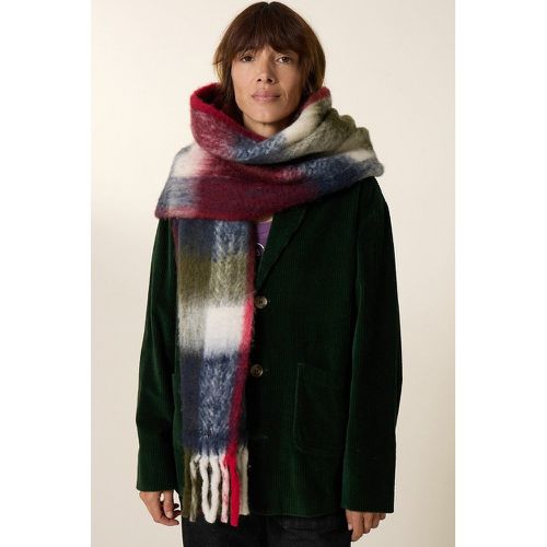 Elton Checked Scarf - LEON & HARPER - Modalova