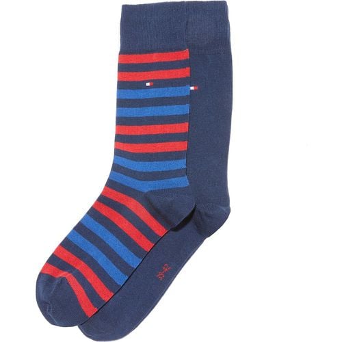 Pack of 2 Pairs of Socks in Cotton Blend - Tommy Hilfiger - Modalova