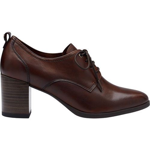 Leather Heeled Brogues - tamaris - Modalova