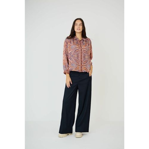 Wide Leg Trousers with High Waist - SEE U SOON - Modalova