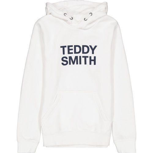 Logo Print Hoodie in Cotton Mix - Teddy smith - Modalova