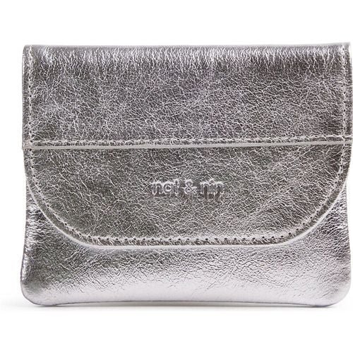 Tamy Flap Wallet in Metallic Leather - NAT & NIN - Modalova