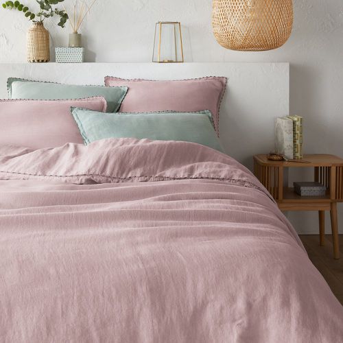 Leone 100% Washed Linen Duvet Cover - LA REDOUTE INTERIEURS - Modalova