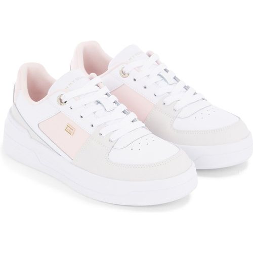 Essential Leather Trainers - Tommy Hilfiger - Modalova