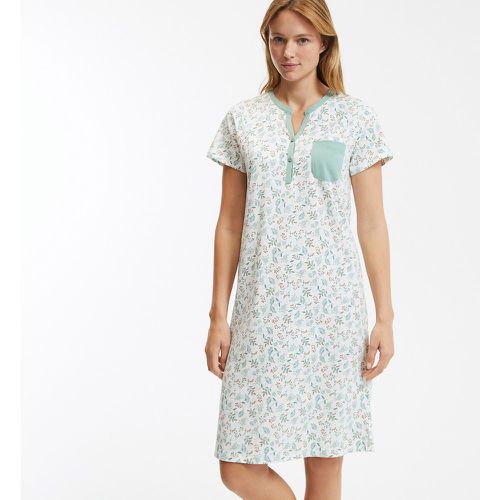 Cotton Nightdress with Short Sleeves - Anne weyburn - Modalova