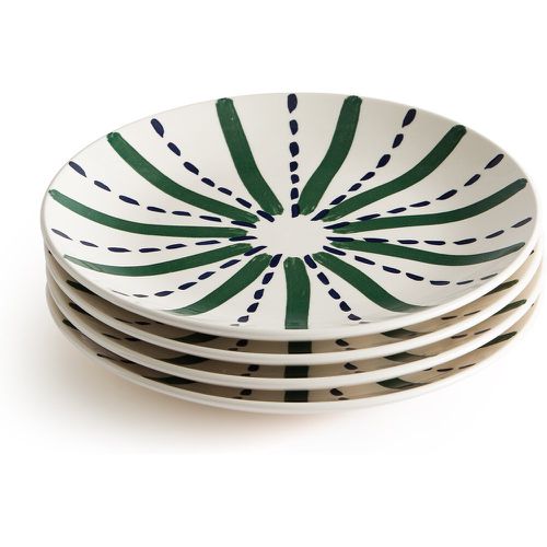 Set of 4 Riveri Earthenware Plates - LA REDOUTE INTERIEURS - Modalova