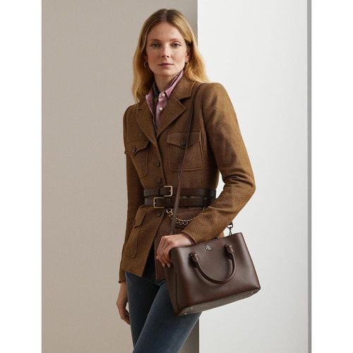 Marcy Small Leather Handbag - Lauren Ralph Lauren - Modalova