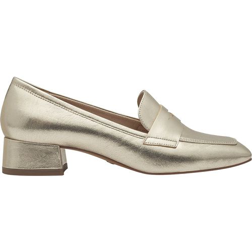 Leather Low Heeled Loafers - tamaris - Modalova