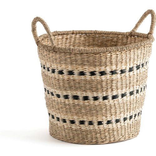 Azzu Round Braided Seagrass Basket - LA REDOUTE INTERIEURS - Modalova