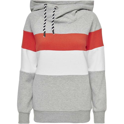 Hoodie with Asymmetric Drawcord - Only - Modalova