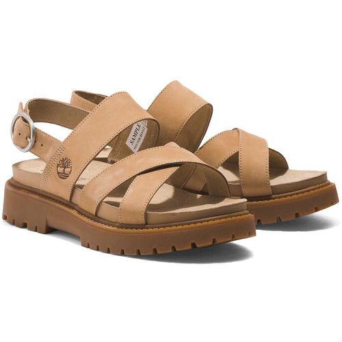 Clairmont Way Cross Strap Sandals in Leather - Timberland - Modalova