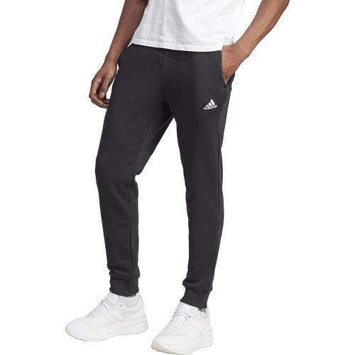 Essentials Cuffed Tapered Joggers with Embroidered Logo in Cotton Mix - adidas performance - Modalova