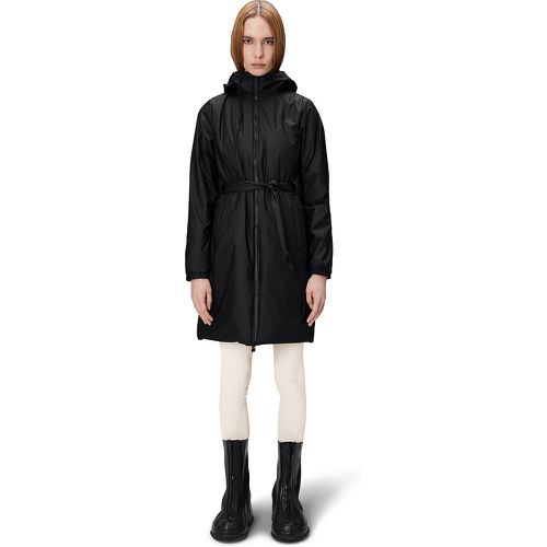 Lohja Long Insulated Curve Jacket - Rains - Modalova