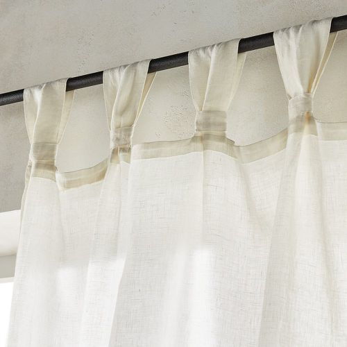 Jaliska Single 100% Linen Curtain with Tab Top - AM.PM - Modalova