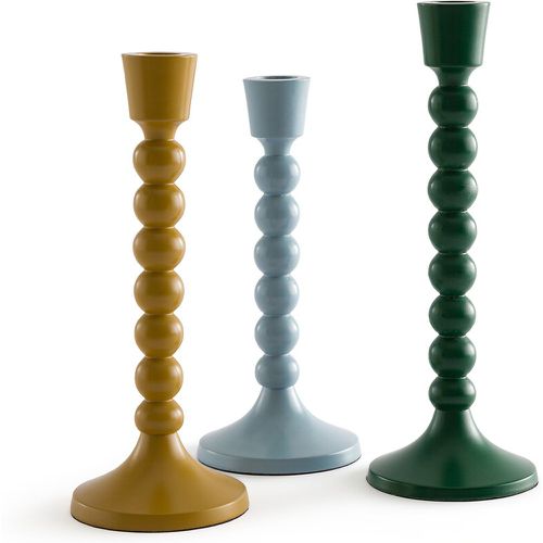 Set of 3 Riya Metal Candlesticks - LA REDOUTE INTERIEURS - Modalova