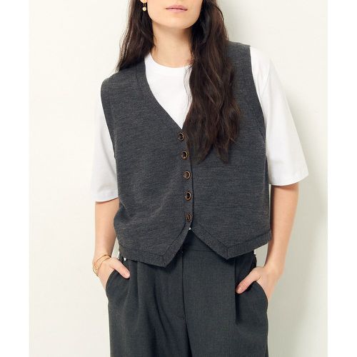 Giancarlo Merino Wool Waistcoat - SESSUN - Modalova