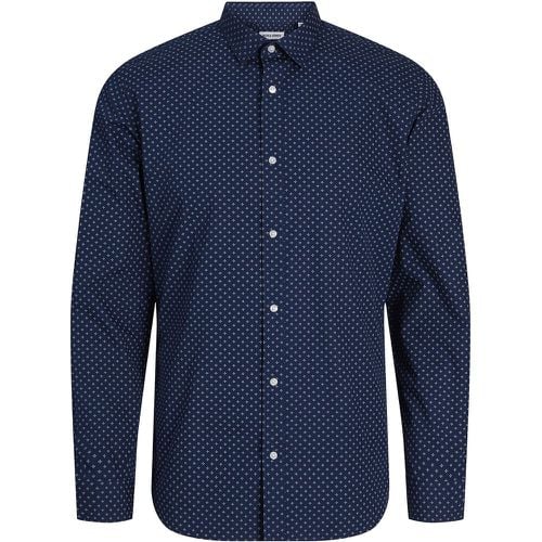 Printed Cotton Mix Shirt - jack & jones - Modalova