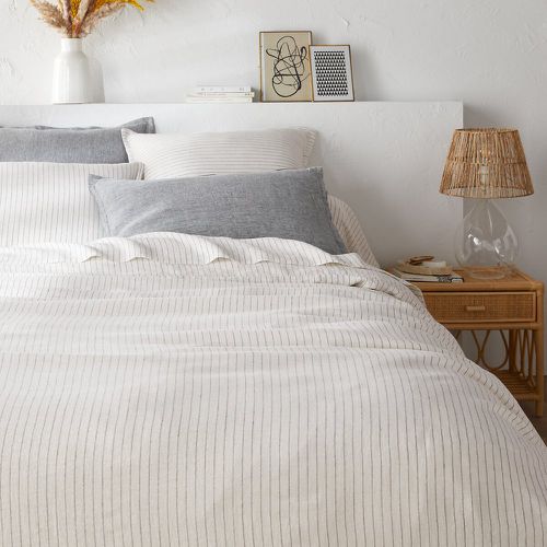 Linot 100% Washed Linen Duvet Cover - LA REDOUTE INTERIEURS - Modalova