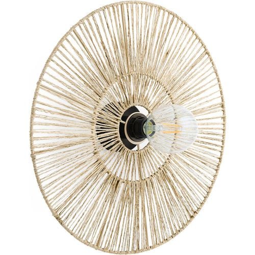 Yaku 50cm Diameter Round Hemp Wall Light - LA REDOUTE INTERIEURS - Modalova