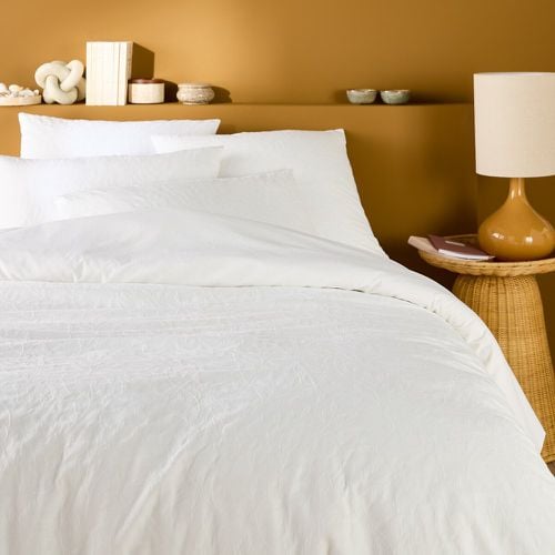 Miren 100% Cotton Jacquard Duvet Cover - LA REDOUTE INTERIEURS - Modalova