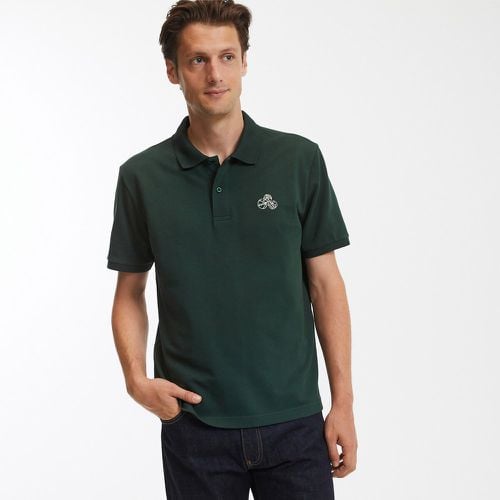 Cotton Embroidered Polo Shirt with Short Sleeves - LA REDOUTE COLLECTIONS - Modalova