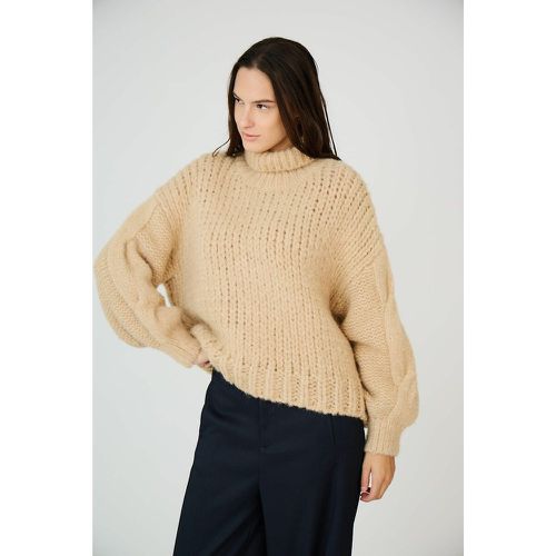 Chunky Knit Turtleneck Jumper - SEE U SOON - Modalova