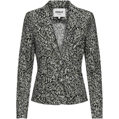 Floral Fitted Blazer - Only - Modalova