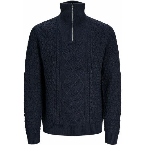 Half Zip Jumper in Structured Knit - jack & jones - Modalova