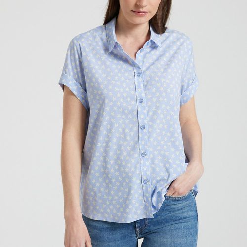 Majan Floral Print Shirt with Short Sleeves - SAMSOE AND SAMSOE - Modalova