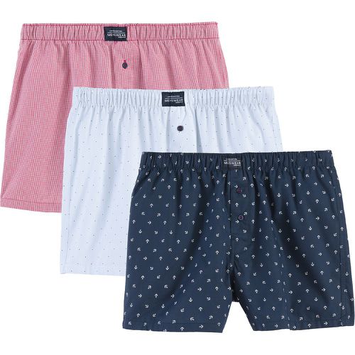 Pack of 3 Boxers in Cotton - LA REDOUTE COLLECTIONS - Modalova