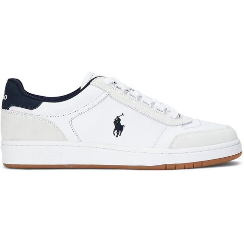 Polo Court Sport Trainers in Leather - Polo Ralph Lauren - Modalova