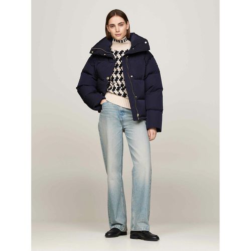 Padded Puffer Jacket with High Neck - Tommy Hilfiger - Modalova