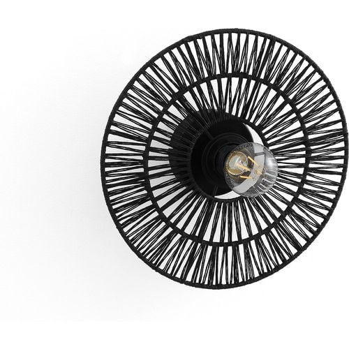 Yaku 30cm Diameter Round Hemp or Woven Paper Wall Light - LA REDOUTE INTERIEURS - Modalova