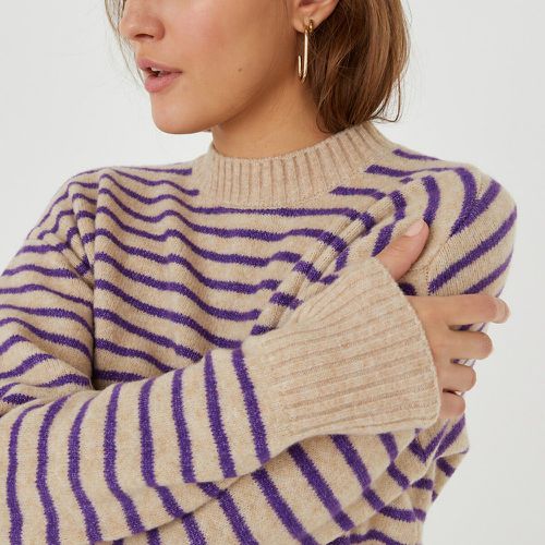 Striped Crew Neck Jumper - LA REDOUTE COLLECTIONS - Modalova