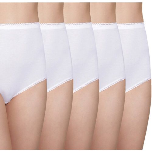 Pack of 5 Maxi Knickers in Stretch Cotton - Playtex - Modalova