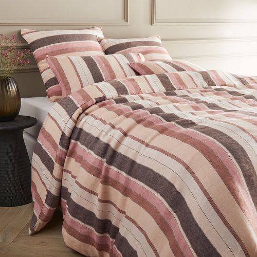 Calla Striped 100% Washed Linen Duvet Cover - AM.PM - Modalova