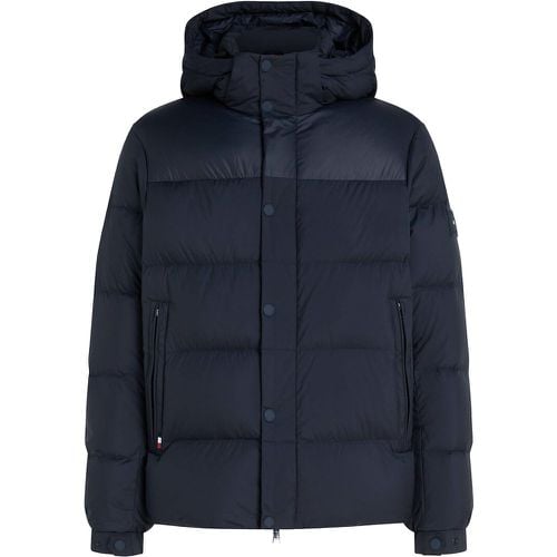 Thermal Padded Jacket with Detachable Hood and Water-Repellent Treatment - Tommy Hilfiger - Modalova