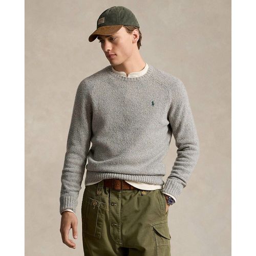 Donegal Wool Mix Jumper with Crew Neck - Polo Ralph Lauren - Modalova