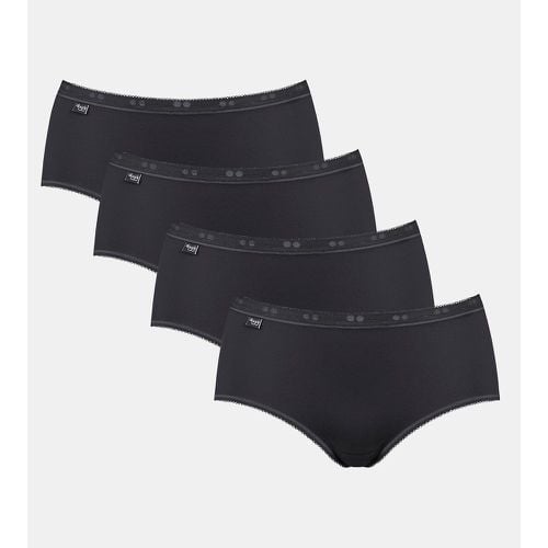 Pack of 4 Basic + Midi Knickers in Cotton - Sloggi - Modalova