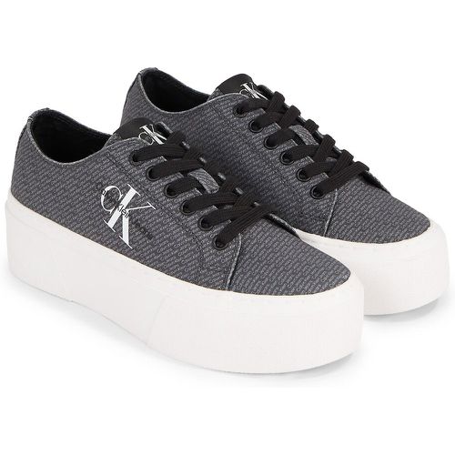 Flatform Cupsole Canvas Trainers - Calvin Klein Jeans - Modalova