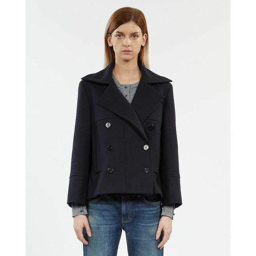 Short Pea Coat in Wool Mix - THE KOOPLES - Modalova