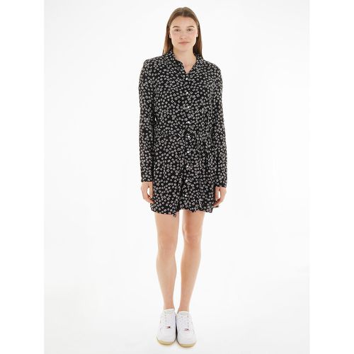 Floral Mini Shirt Dress - Tommy Jeans - Modalova