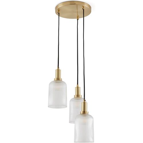 Bogota and Striated Glass Cluster Ceiling Light - LA REDOUTE INTERIEURS - Modalova