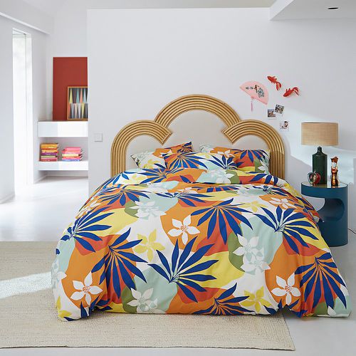 Sola Tropical 100% Cotton Percale 200 Thread Count Duvet Cover - LA REDOUTE INTERIEURS - Modalova