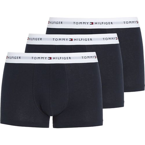 Pack of 3 Hipsters in Plain Cotton - Tommy Hilfiger - Modalova