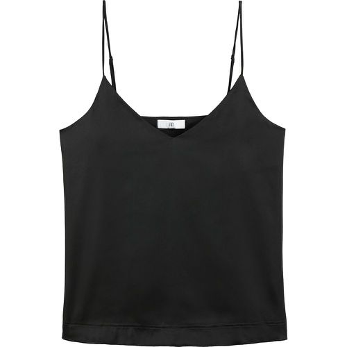 Satin V-Neck Cami - LA REDOUTE COLLECTIONS - Modalova