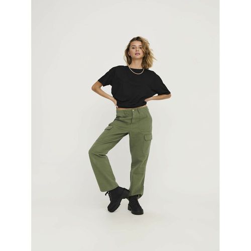 Cotton Cargo Trousers - Only - Modalova